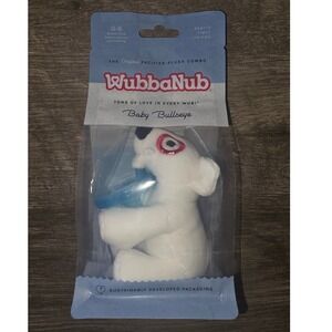 WubbaNub Baby Bullseye Target Dog Mascot Pacifier Plush Combo 0-6 Months NEW